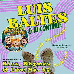 DJ MIX - Kiez, Rhymes & Live #65 @ "Kinder Disco Party vegane Sahne (Part 1)"