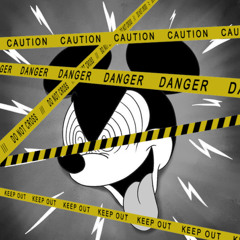 yellow tape with chromeheart