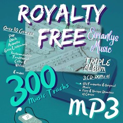 300 MP3 Royalty-Free Tracks