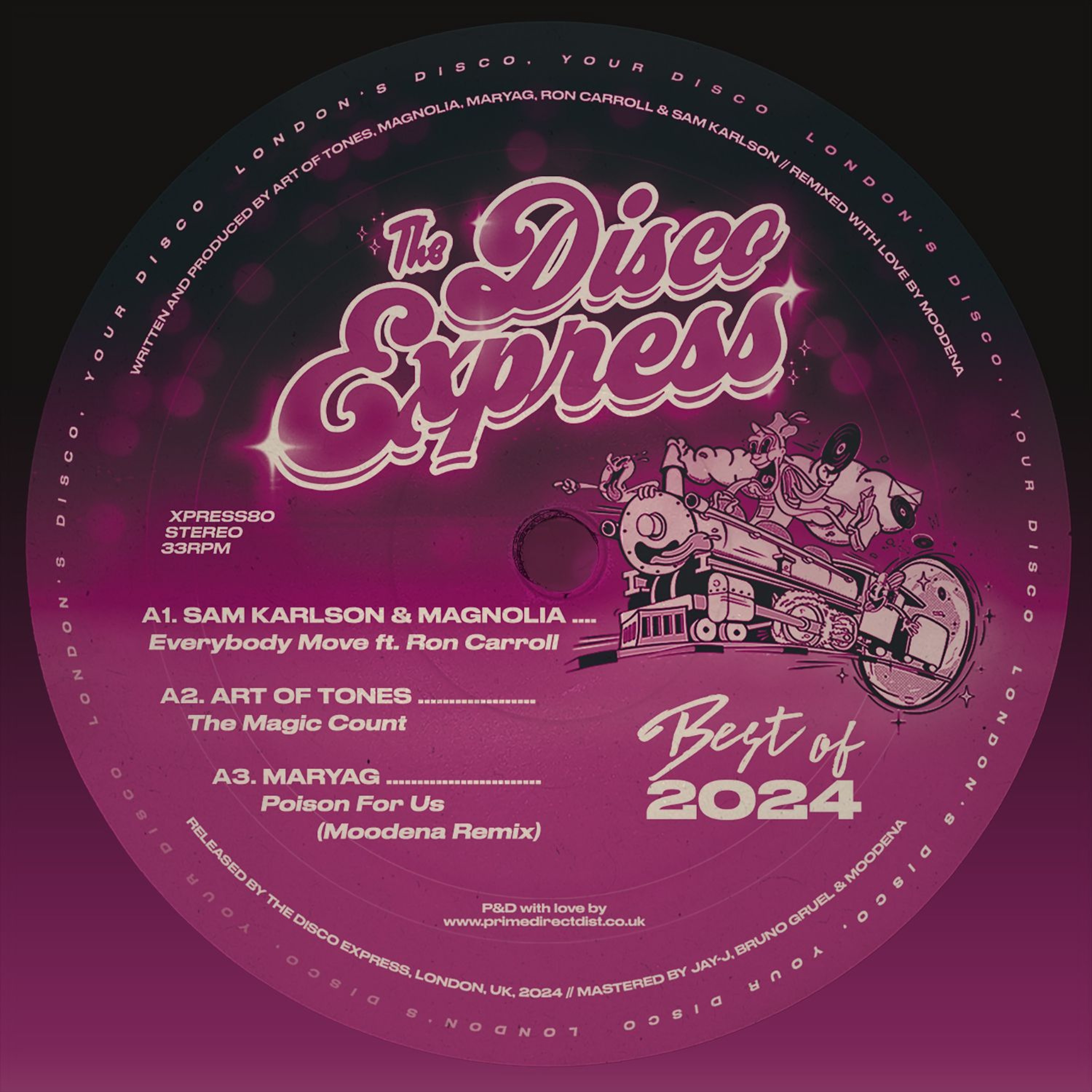 PREMIERE: Sam Karlson & Magnolia - Everybody Move (Feat. Ron Carroll) [The Disco Express] episode artwork
