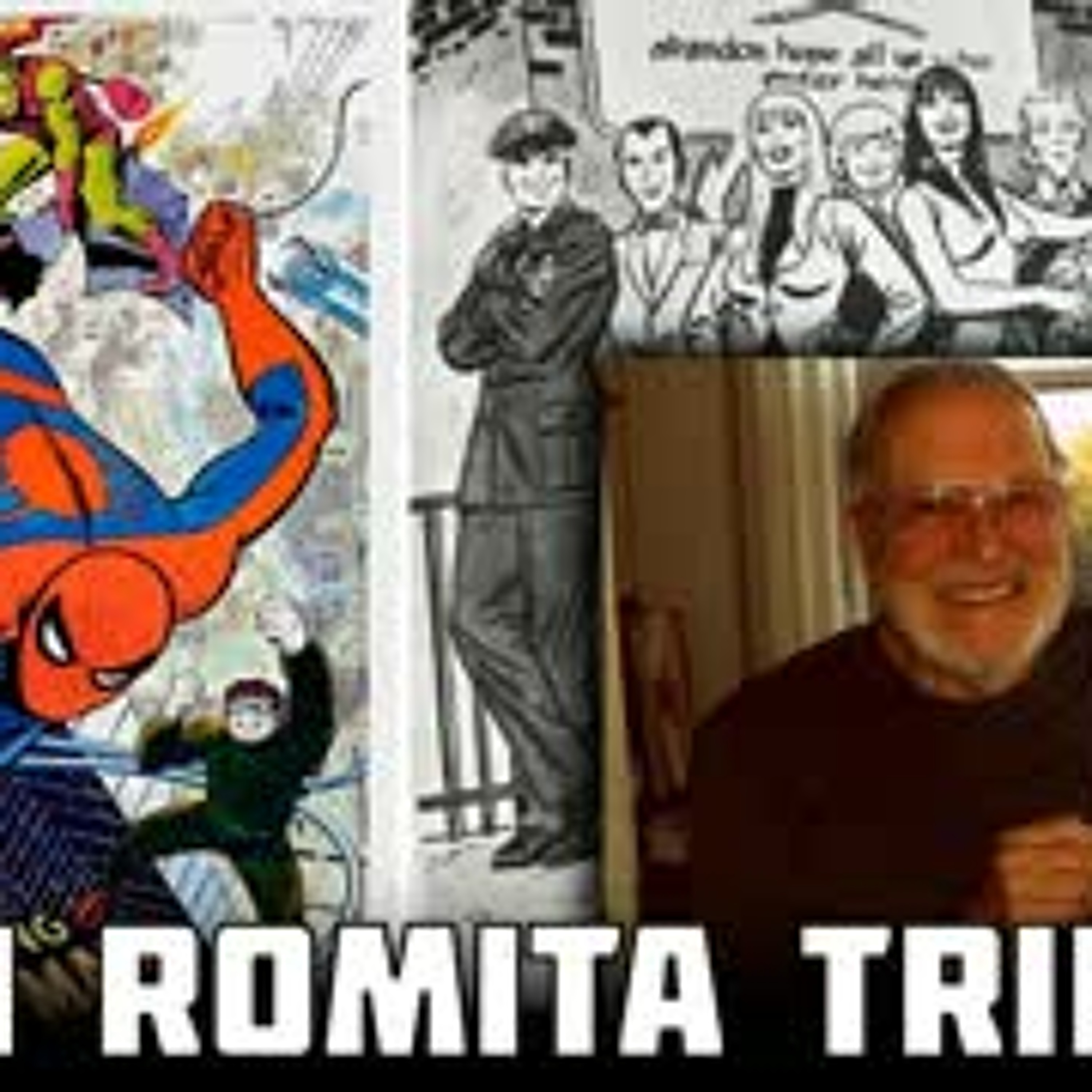 The Spinner Rack John Romita Tribute - Marvel Artist and Art Director Rest In Peace episode artwork
