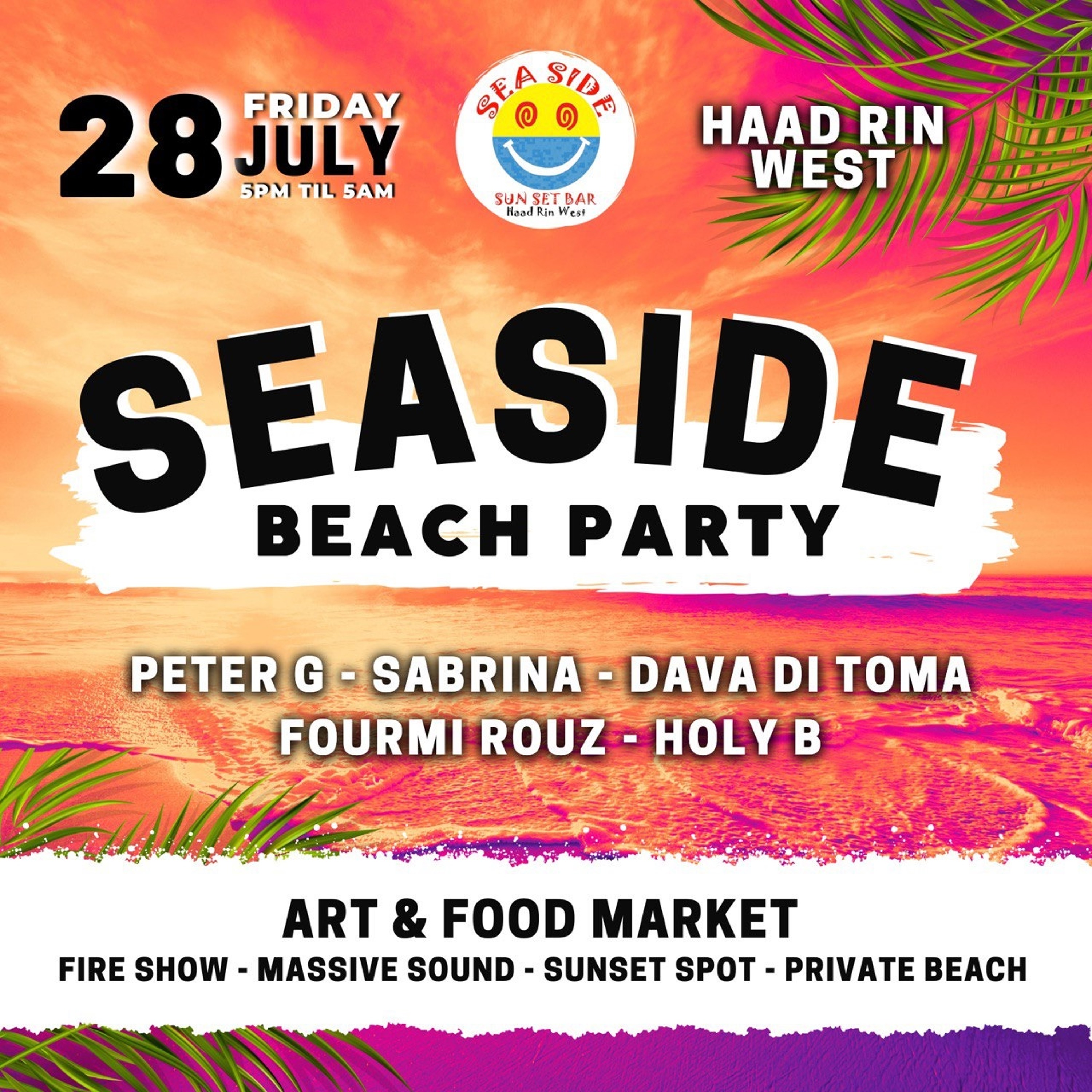 Dava Di Toma @ Seaside Koh Phangan (Closing Set 3.30 - 6am) 28.07.23 episode artwork