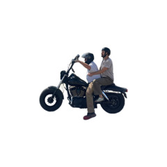 foot on the gas
