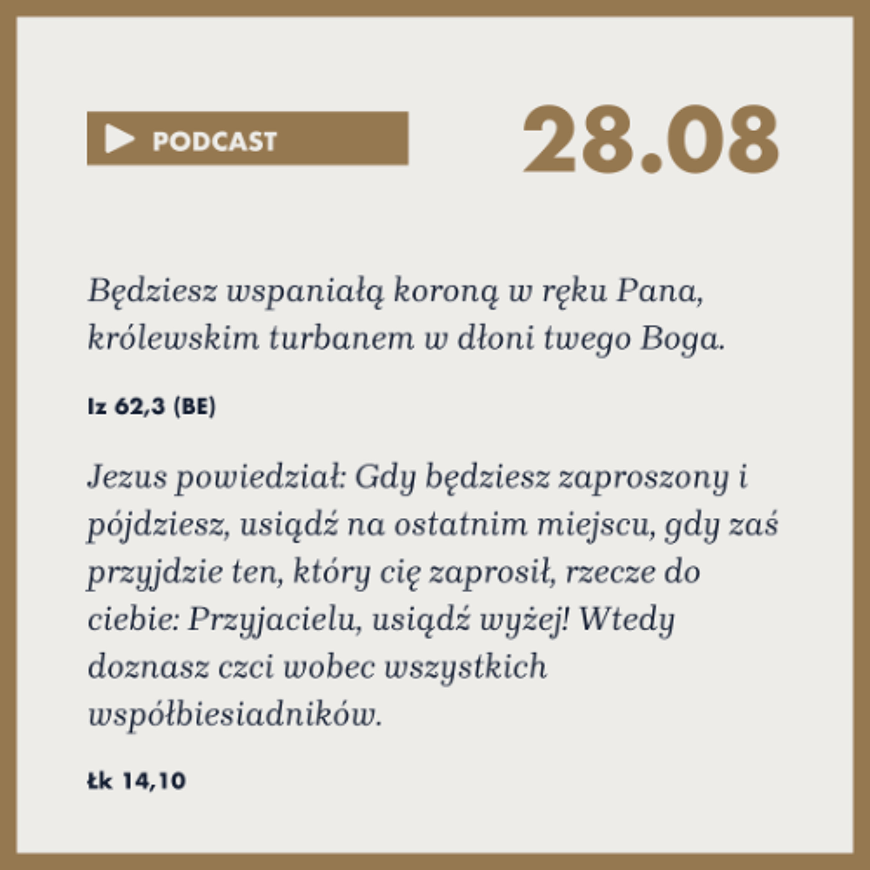 Poranek ze Słowem na 28 sierpnia 2025 episode artwork