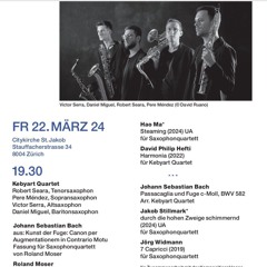 durch die hohen Zweige schimmernd  - Kebyart Quartet