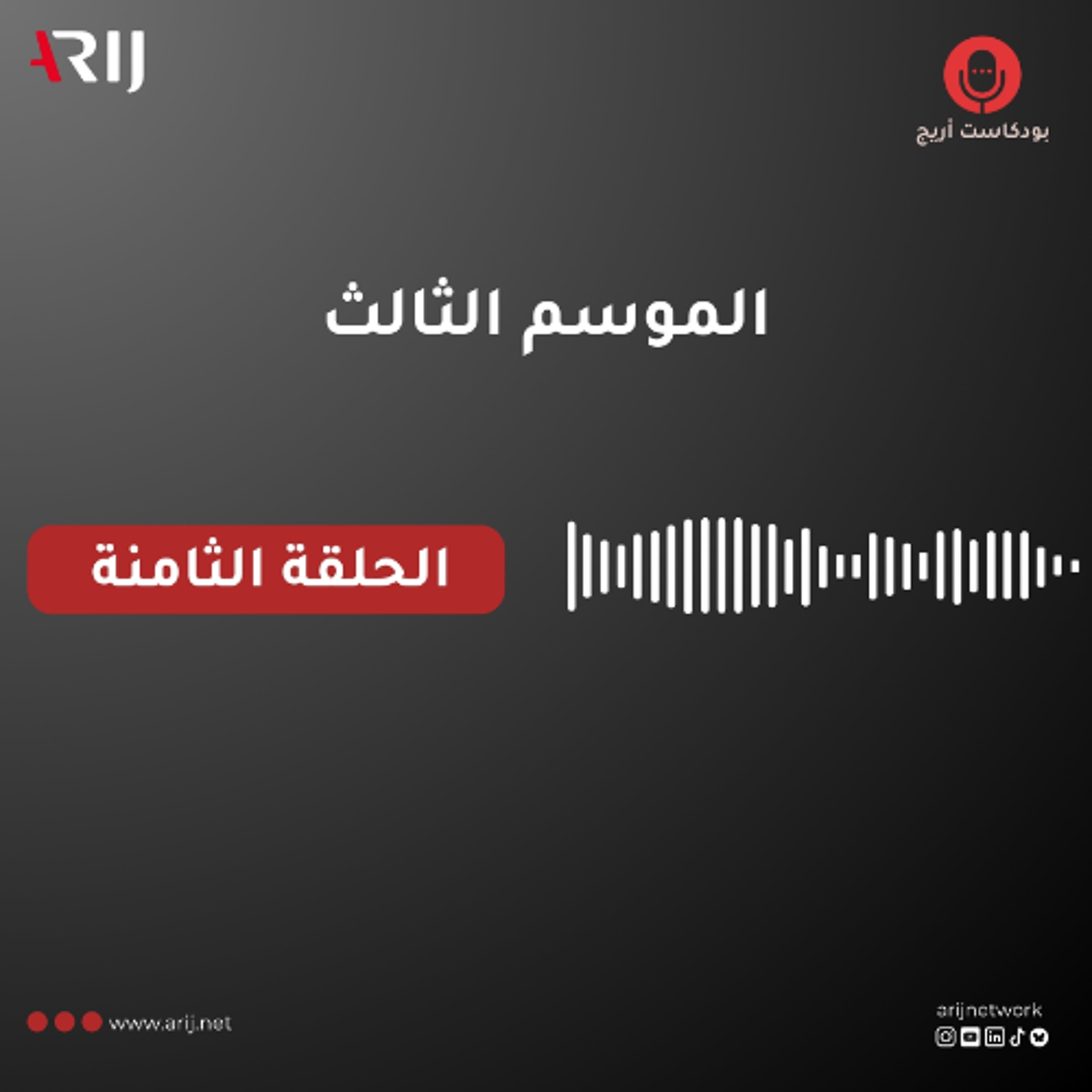 بودكاست أريج (3) |الحلقة (8): حديث مع الصحفيتين تمارة عماد وماجدة زوين episode artwork