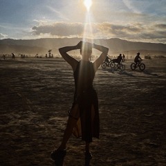 JustCha at 1001 nights camp, Burning Man 2025