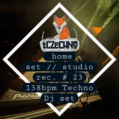 Daniel Primes - home TczECHNO set // studio rec. #23 [138bpm]