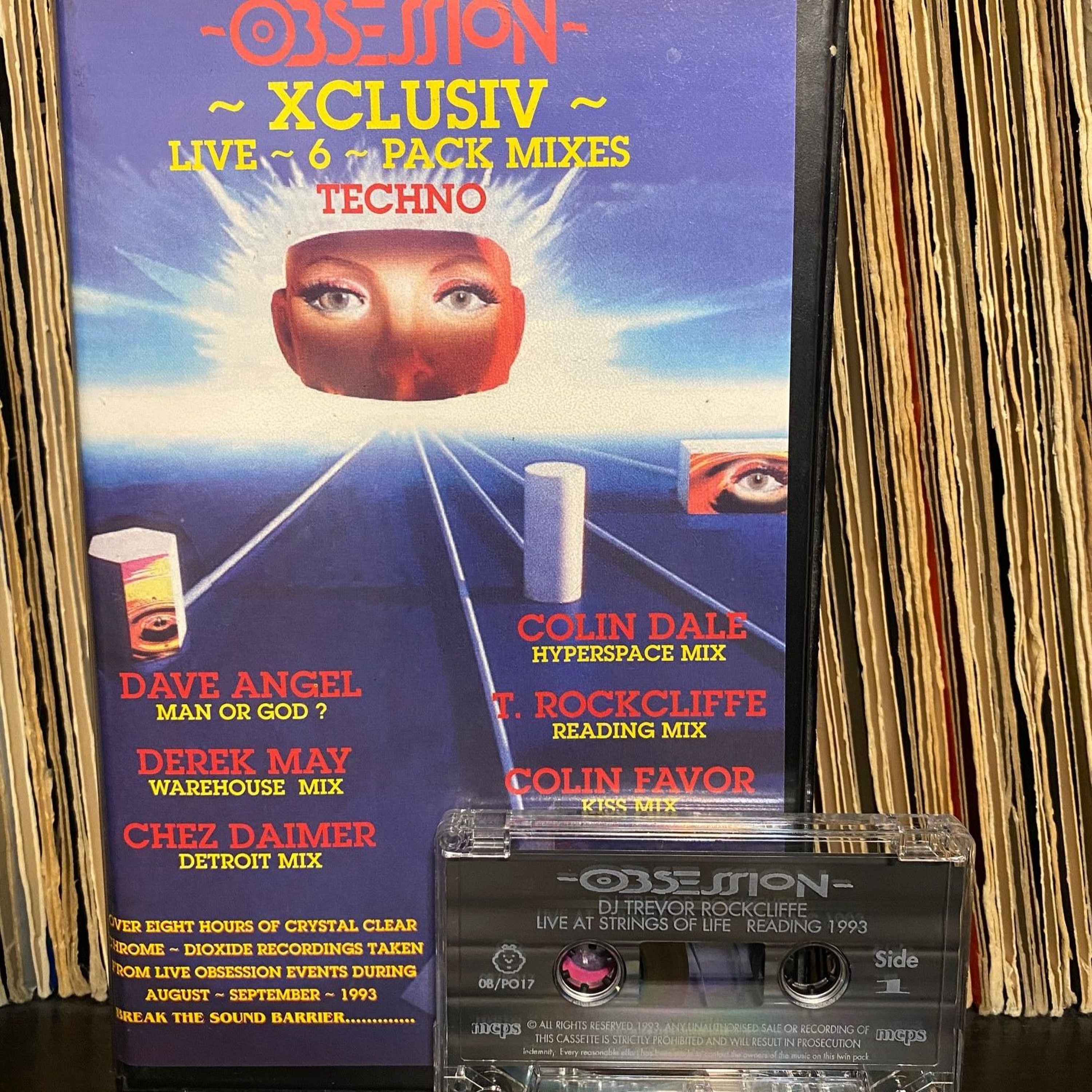 Trevor Rockcliffe 'Live' @ Strings Of Life - Obsessions, UK 1993' (Manny'z Tapez) episode artwork