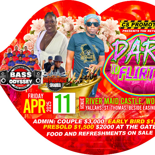 Bass Odyssey LS Notorious Intl Lil Shabba St.Thomas DARE TO FLIRT (April 2025)