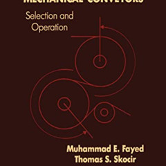GET EBOOK 📒 Mechanical Conveyors: Selection and Operation by  M. E. Fayed &  Thomas