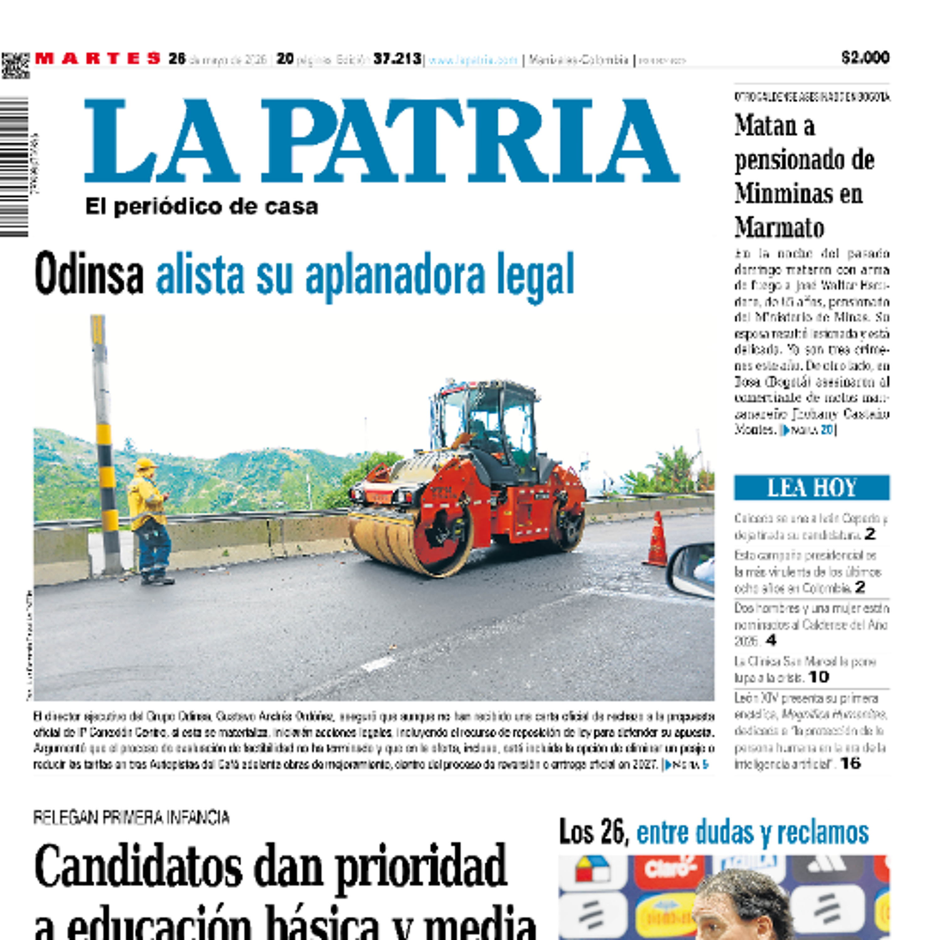 1. Titulares del informativo de la mañana - 26 de mayo episode artwork