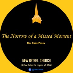 Rev Cade Posey - The Horrow Of A Missed Moment