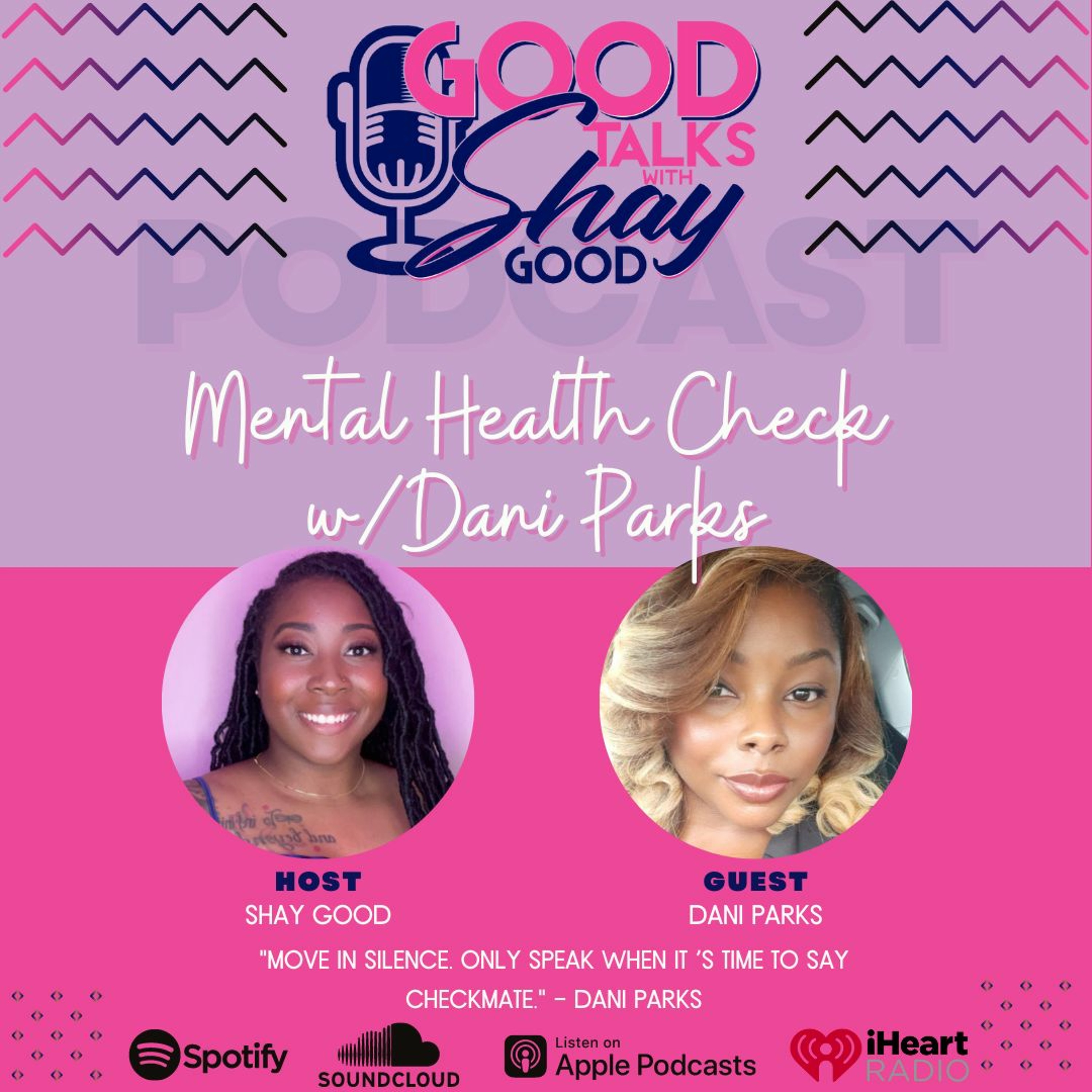 Episode 16 - Mental Health Check w/ Dani Parks episode artwork