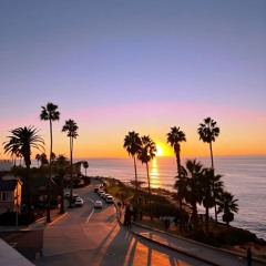 Unreal sunset