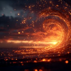 Horizon Stitched in Fire