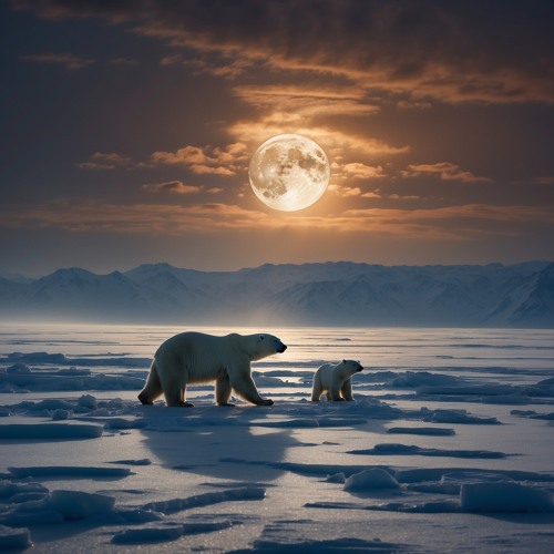 Eclipse on Polar Ice