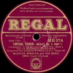 Maurice Winnick and his Band - Topical Tunes, Part 1 - 1931