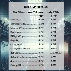 Afterlife Warehouse Party - HMB #8 Twitch Raid Train Melodic Techno Stream