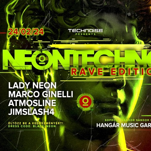 Atmosline - Neontechno Rave Edition live mix Sopron 2024.02.24