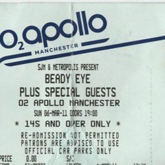 Beady Eye - The Roller - The Apollo; Manchester 6th March 2011 [johnky MASTER]