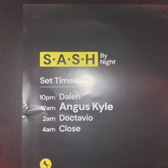 28/01/24 LIVE @ S.A.S.H BY NIGHT