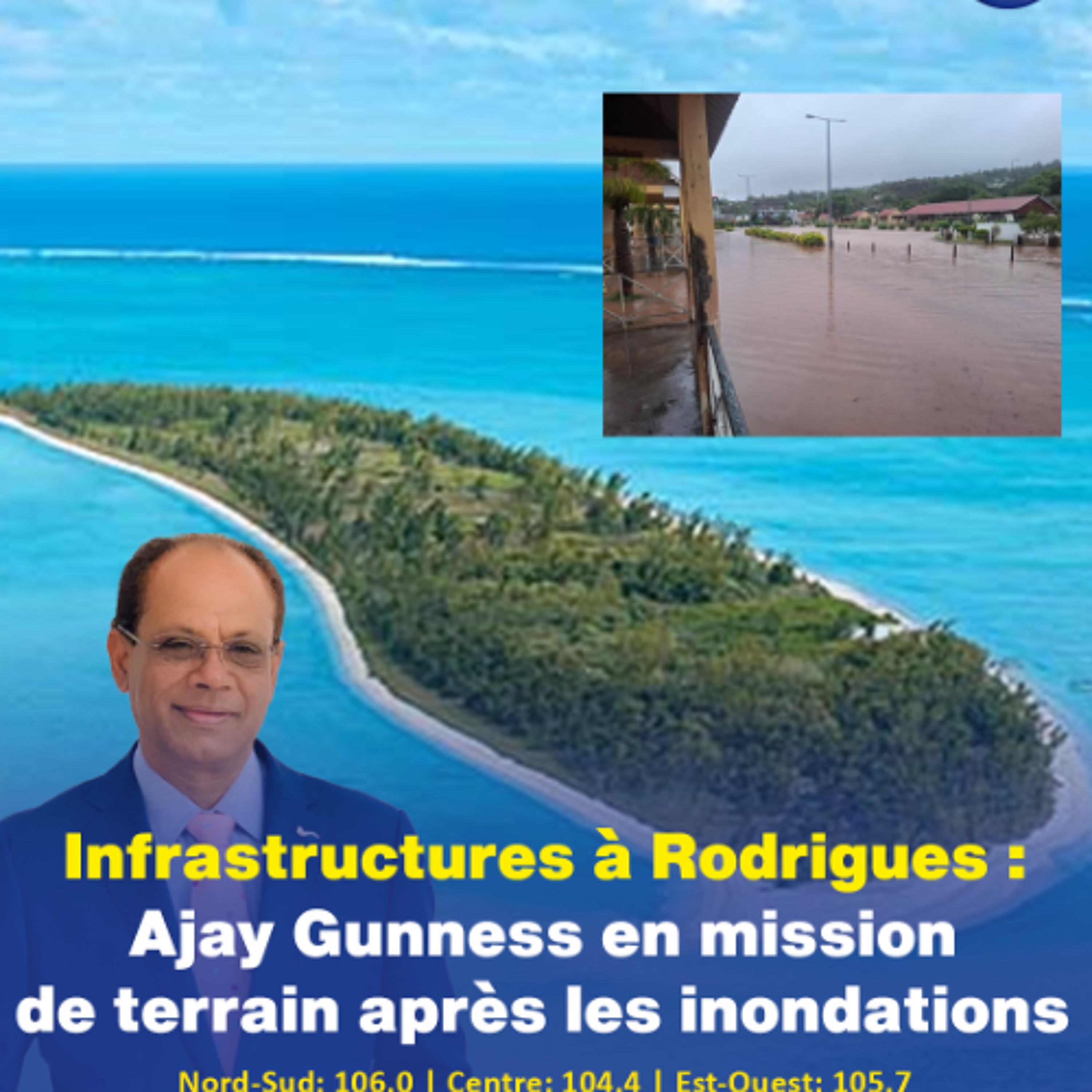 Infrastructures à Rodrigues : Ajay Gunness en mission de terrain après les inondations episode artwork