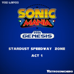 Sonic Mania - Stardust Speedway Act 1 (SEGA Genesis Remix)