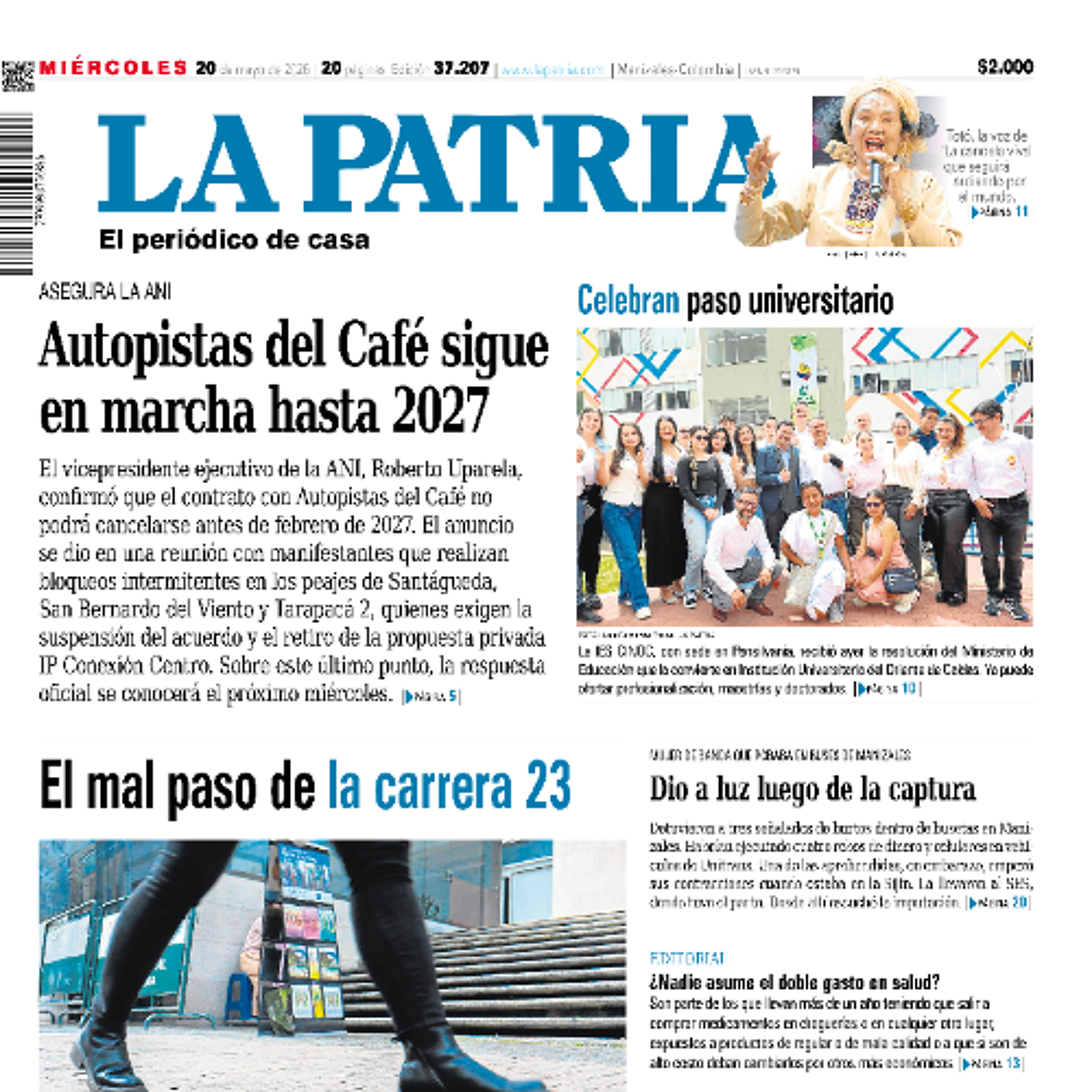 1. Titulares del informativo de la mañana - 20 de mayo episode artwork