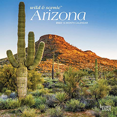 free KINDLE 💔 Arizona Wild & Scenic 2022 7 x 7 Inch Monthly Mini Wall Calendar, USA
