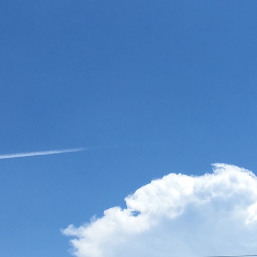 夏雲のしめくくり