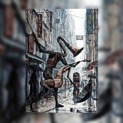 Dark alleys instrumental 93bpm.