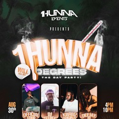 1HUNNA DEGREES THE DAY PARTY FT DJ EMKO POWER WARMUP AND OLD DANCEHALL LIVE AUDIO