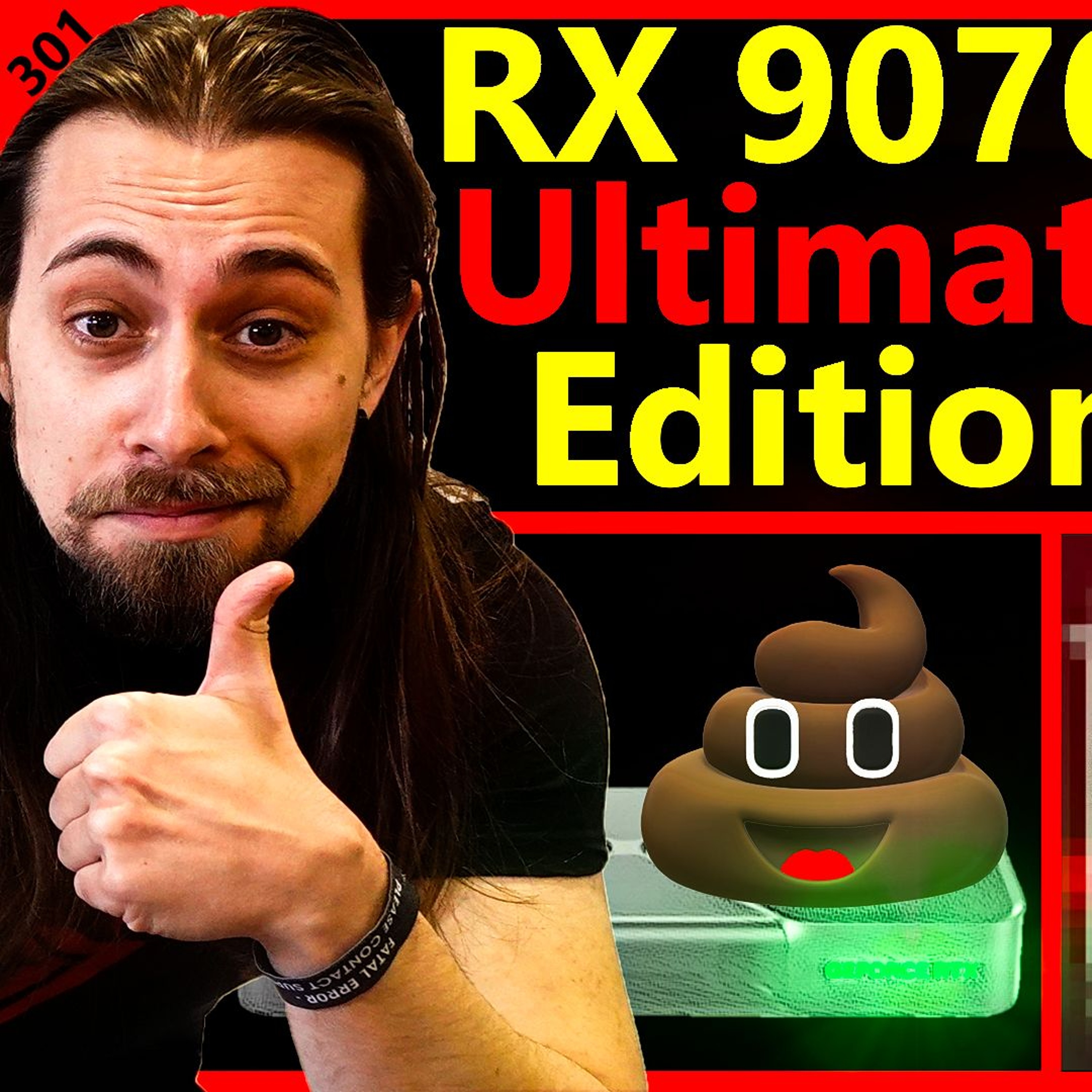 cover of episode 301. AMD 9070 XT Ultimate Edition, FSR 4 vs DLSS 4, Nvidia Supply | Ancient Gameplays