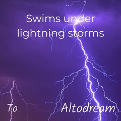 No one swims under lightning storms