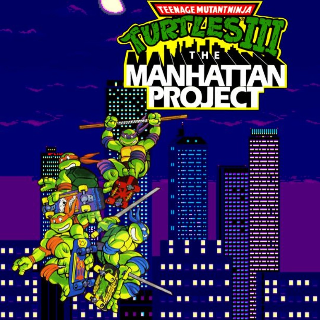 Teenage Mutant Ninja Turtles III The Manhattan Project - NES