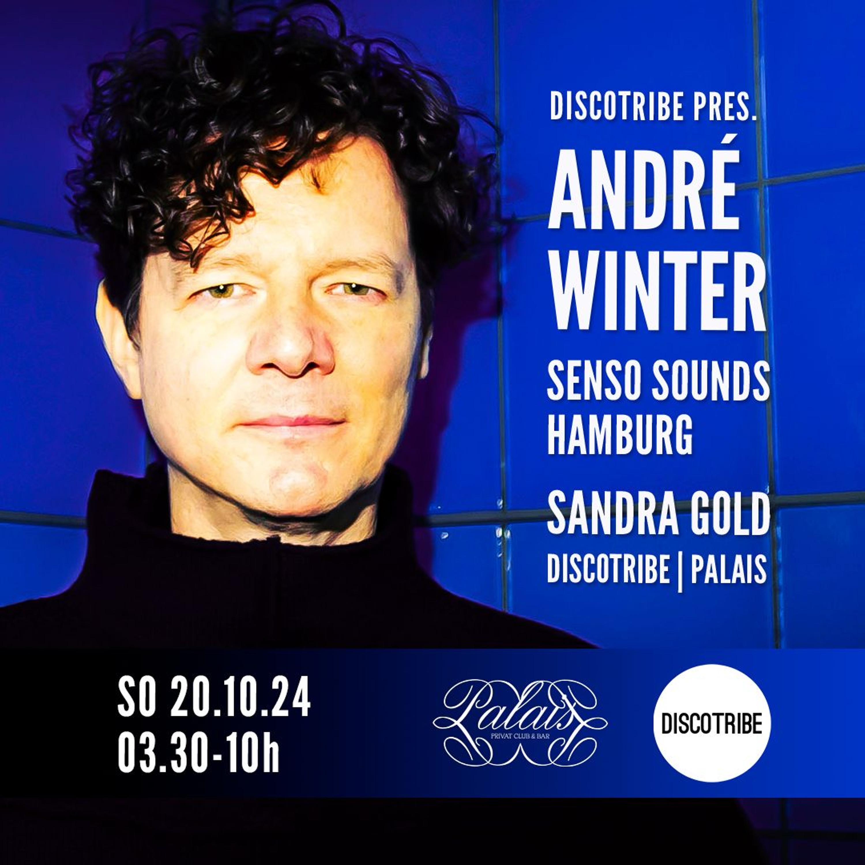 André Winter - DISCOTRIBE 20.10.24 - Live at Palais episode artwork