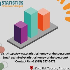 Get a uniquely qualified expert to provide Statistics homework help