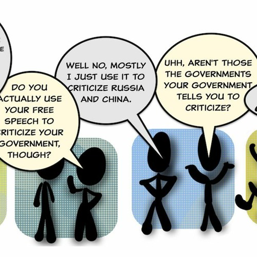 Free Speech Doesn't Matter If Propagandists  Determine What People Say