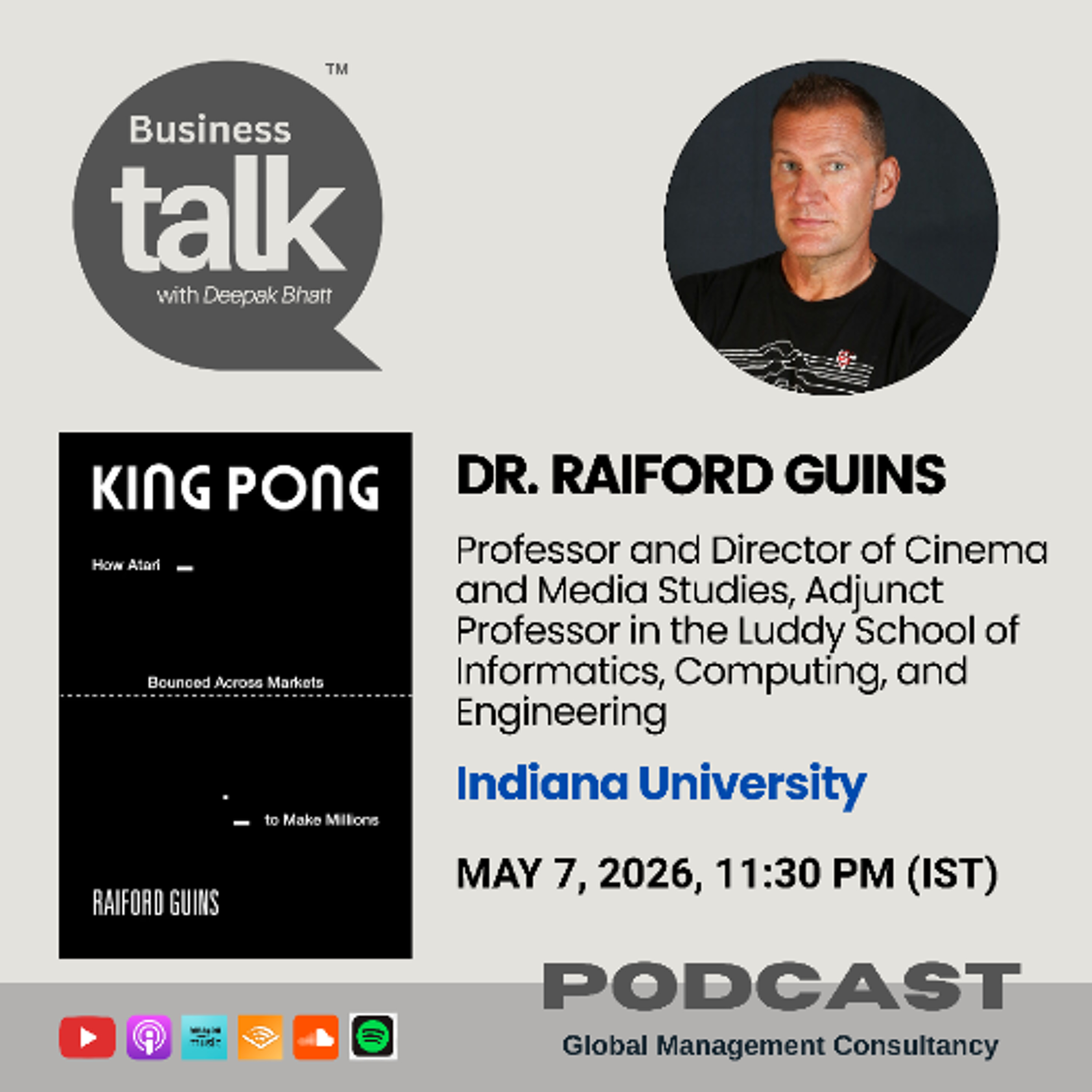 How Atari Turned a Simple Game Into a Business Empire | Dr. Raiford Guins on King PONG episode artwork