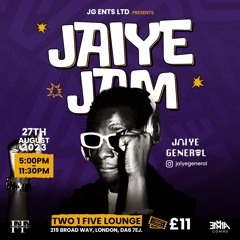 Jaiye Jam Afrobeats Live Audio