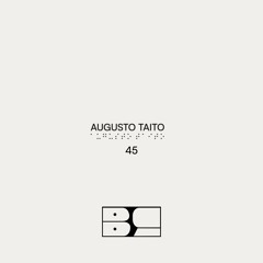 BLURCAST 45 | AUGUSTO TAITO