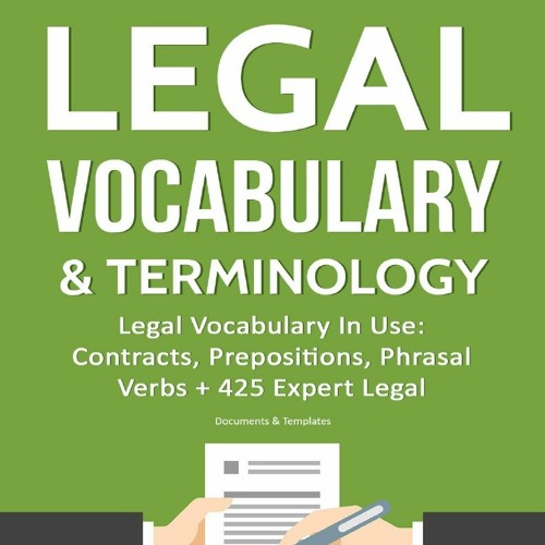 Stream PDF Master Legal Vocabulary & Terminology Legal Vocabulary In