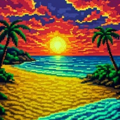 夕暮れアイランド