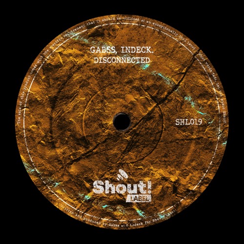 SHL019 Gabss, Indeck. - Disconnected (Original Mix)