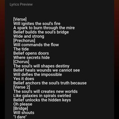 willl and believe.mp3