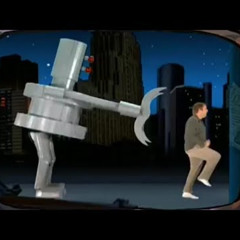 heated argument between robots