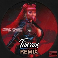 Nicki Minaj - Red Ruby Da Sleeze (TIMSON Remix)(Never Leave You Lumidee) | BUY for free download