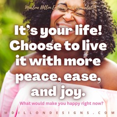 Day 1 "Choose for YOU" #FOLLOWURBLISS Share & Let's Live! #Podcast