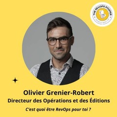 Podcast RevOps - Interview Olivier Grenier - Robert - Rosemarie Records